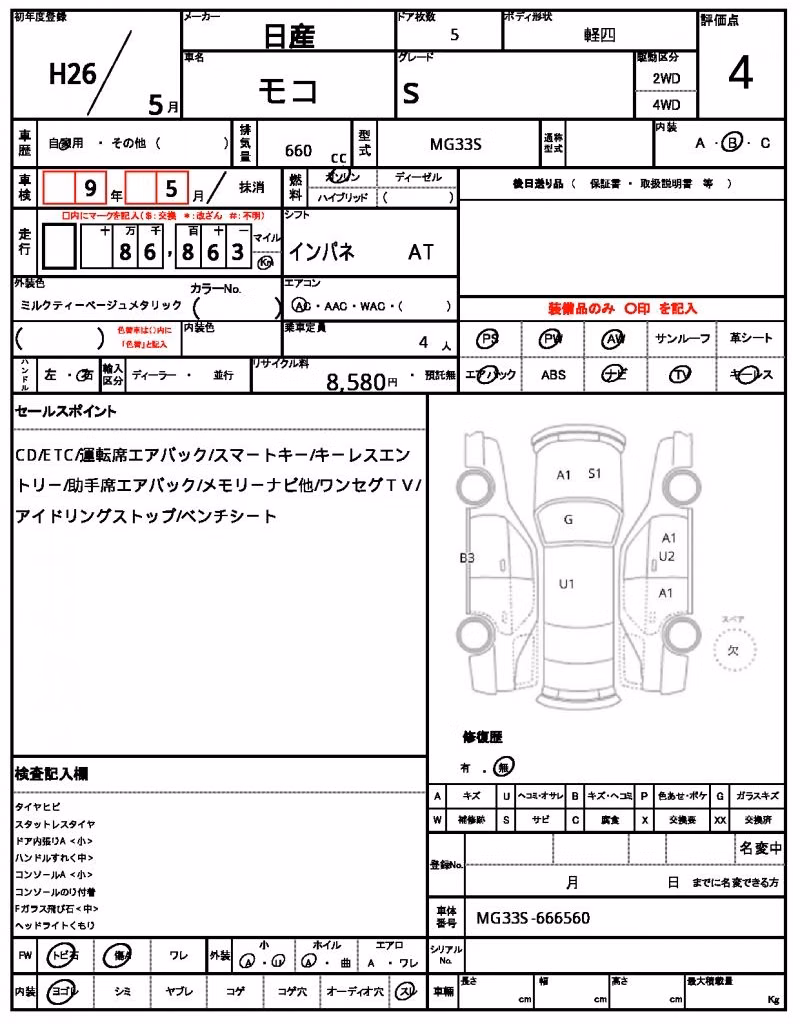 NISSAN MOCO