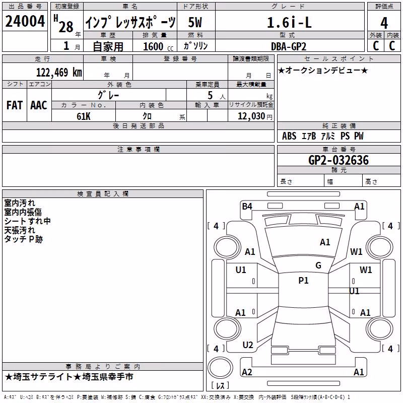 SUBARU IMPREZA