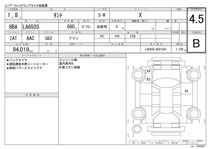 DAIHATSU TANTO