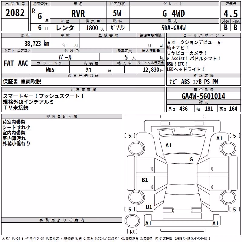 MITSUBISHI RVR