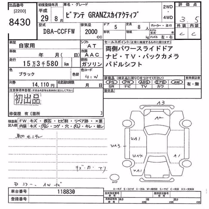 MAZDA BIANTE