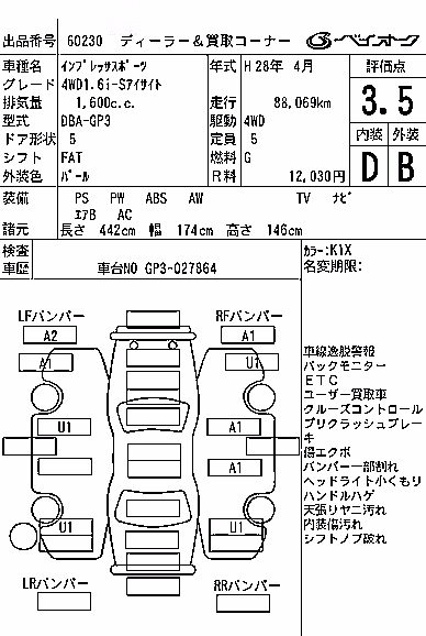 SUBARU IMPREZA
