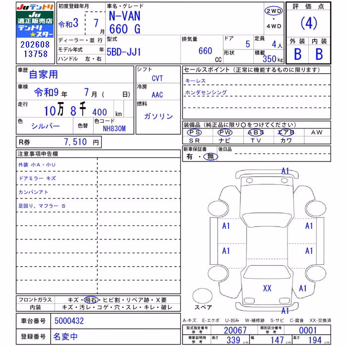 HONDA N-VAN