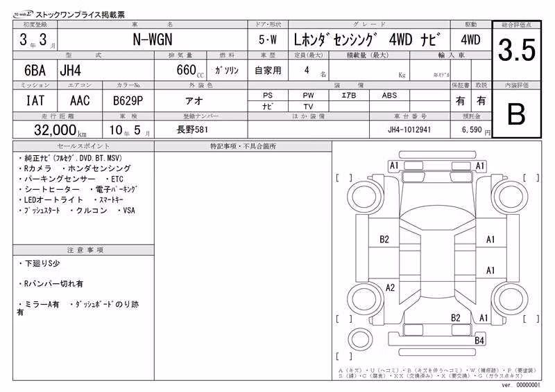 HONDA N-WGN