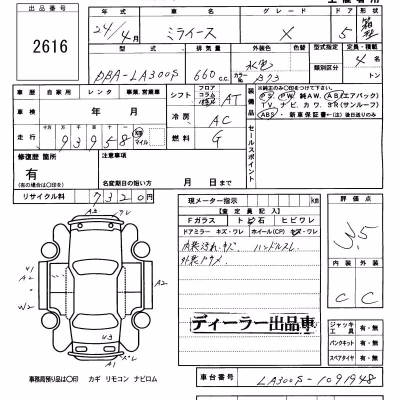 DAIHATSU MIRA E:S