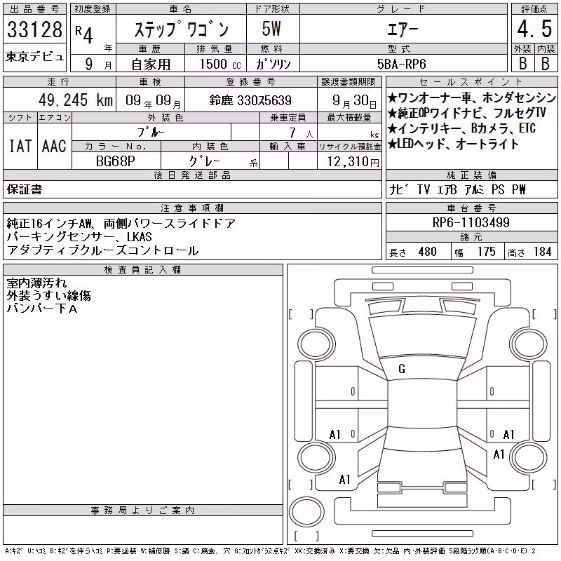 HONDA STEPWGN