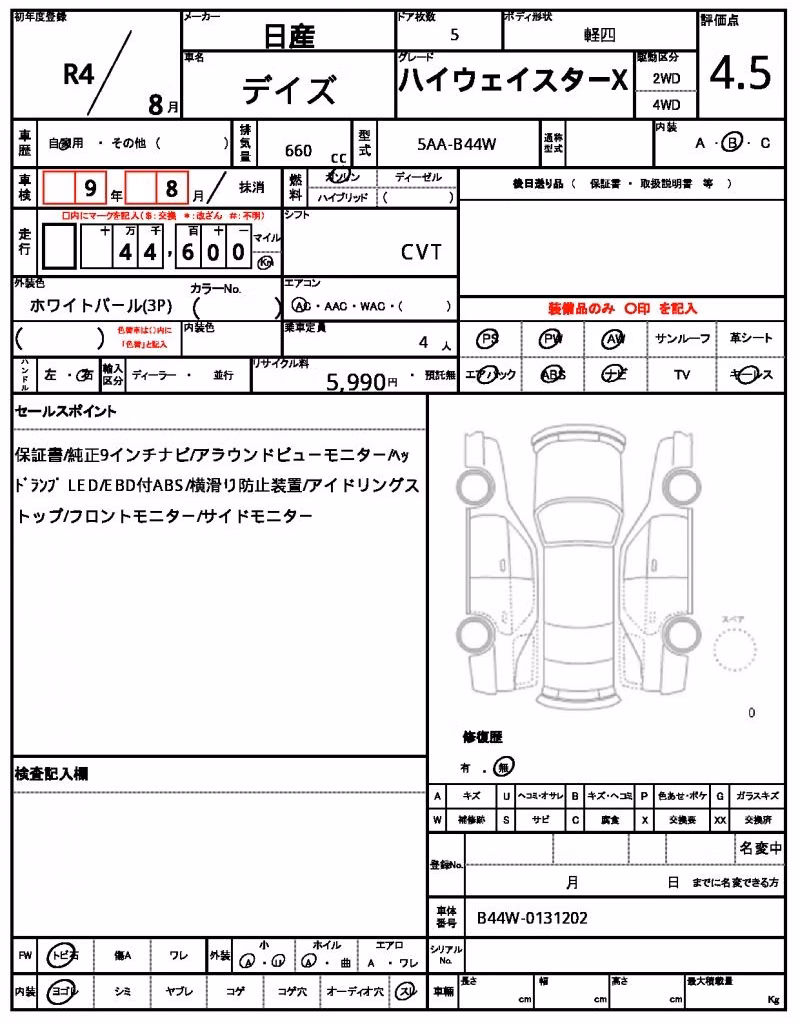 NISSAN DAYZ