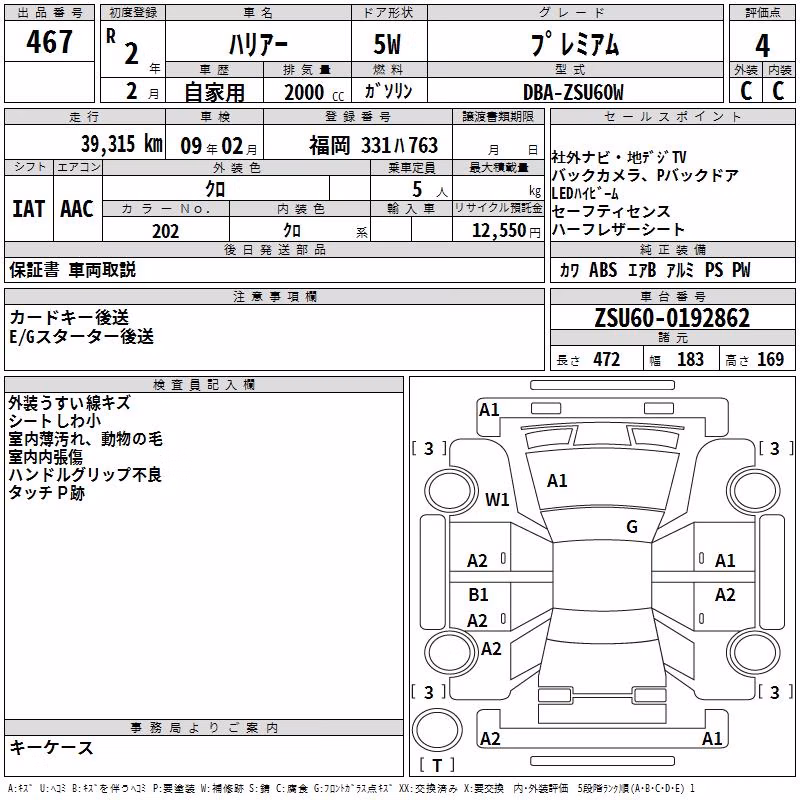 TOYOTA HARRIER
