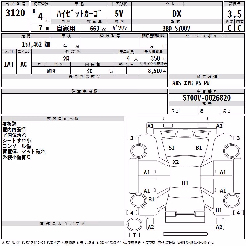 DAIHATSU ATRAI