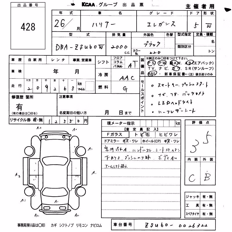 TOYOTA HARRIER