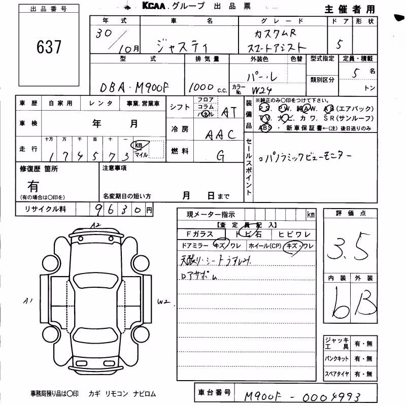 SUBARU JUSTY