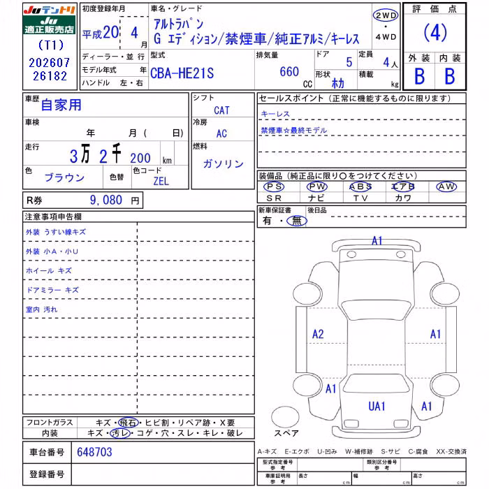 SUZUKI ALTO LAPIN