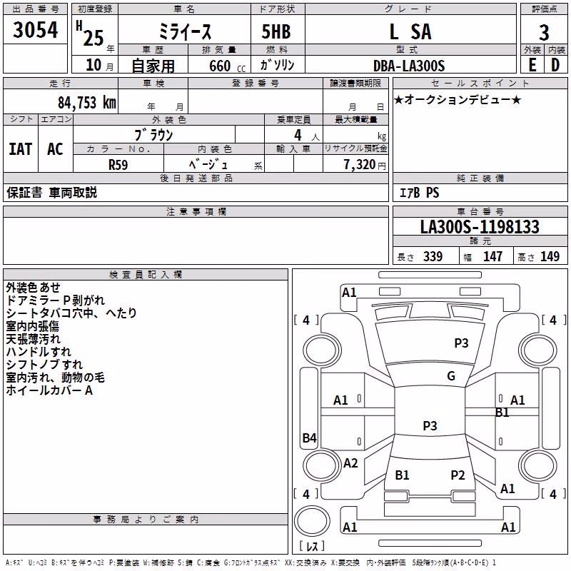 DAIHATSU MIRA E:S