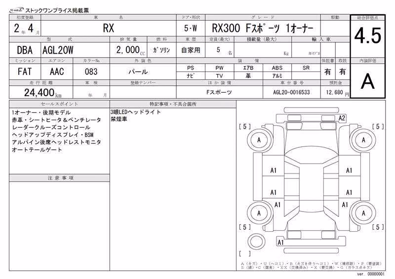 LEXUS RX300