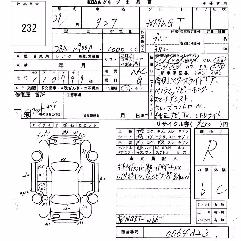TOYOTA TANK