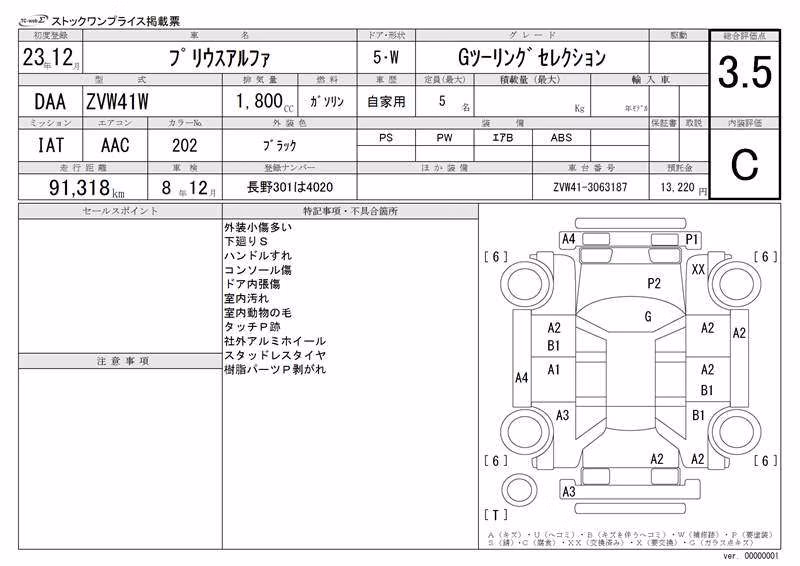 TOYOTA PRIUS ALPHA