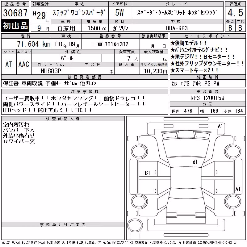 HONDA STEPWGN