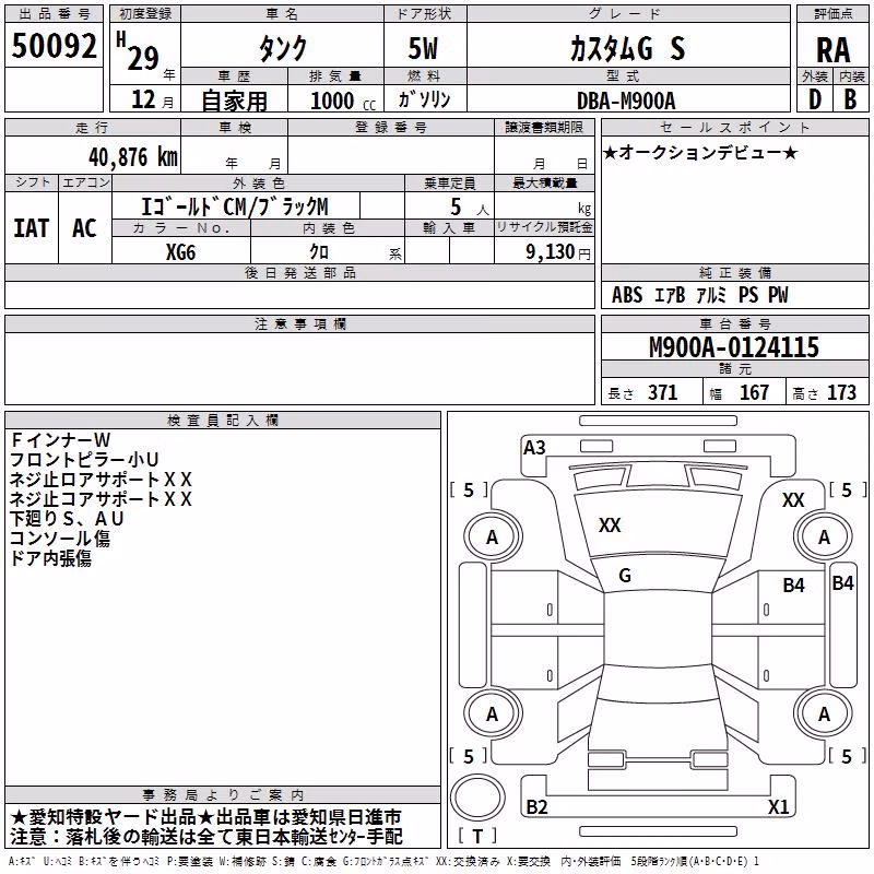 TOYOTA TANK