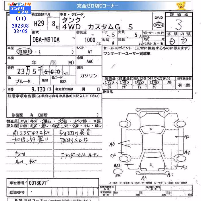 TOYOTA TANK