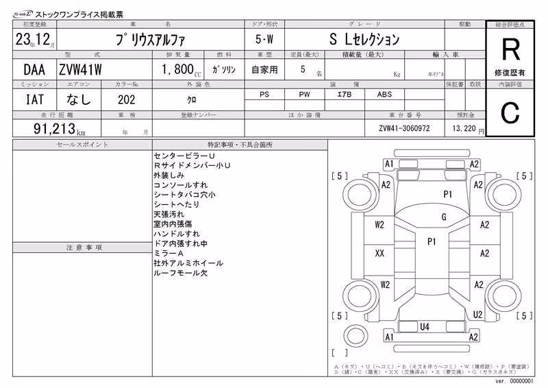 TOYOTA PRIUS ALPHA