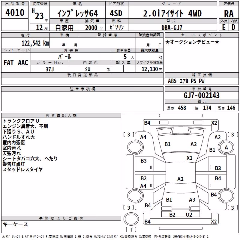 SUBARU IMPREZA