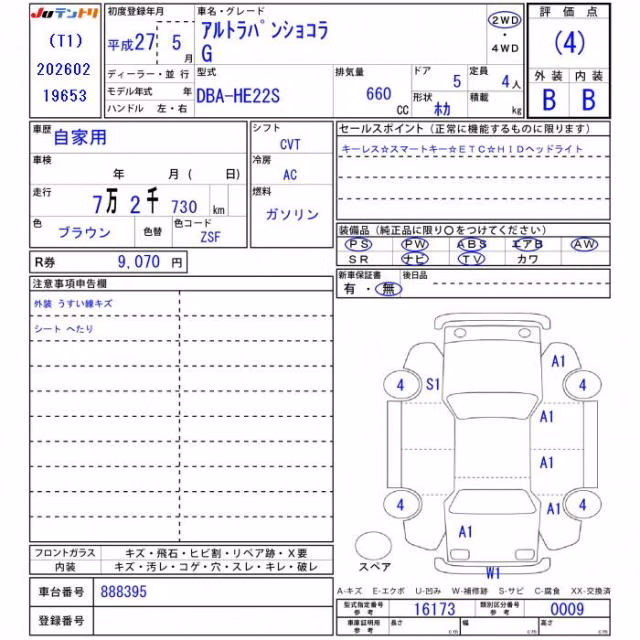 SUZUKI ALTO LAPIN
