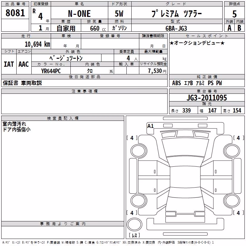 HONDA N-ONE
