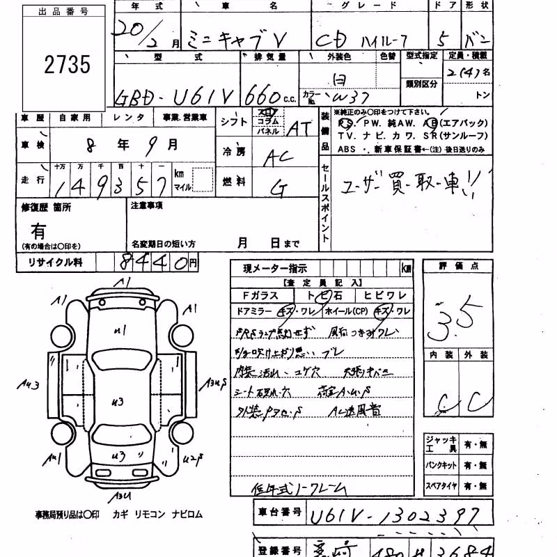 MITSUBISHI MINICAB