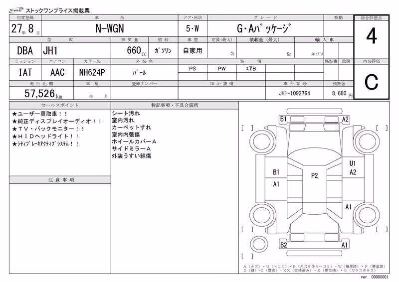 HONDA N-WGN