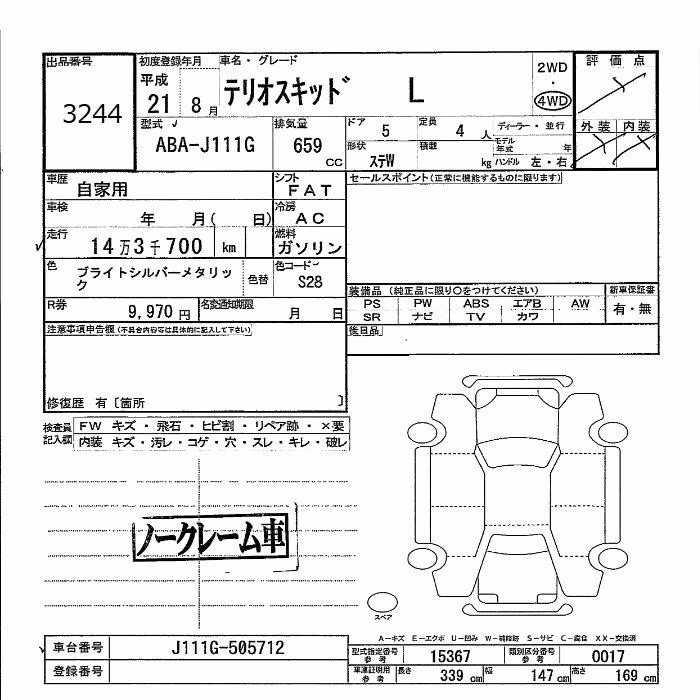 DAIHATSU TERIOS KID