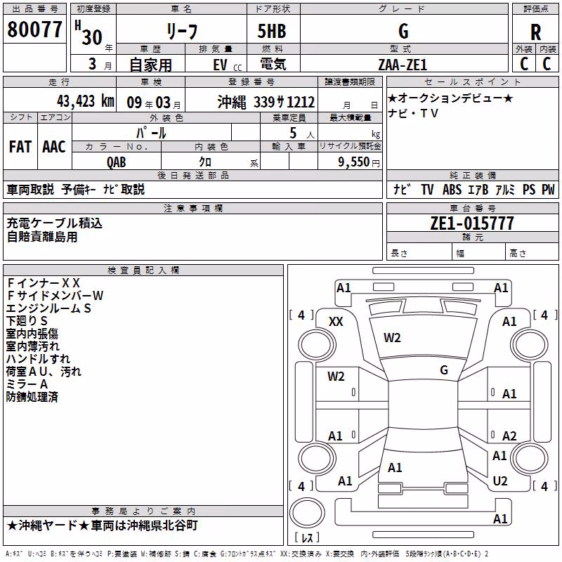 NISSAN LEAF