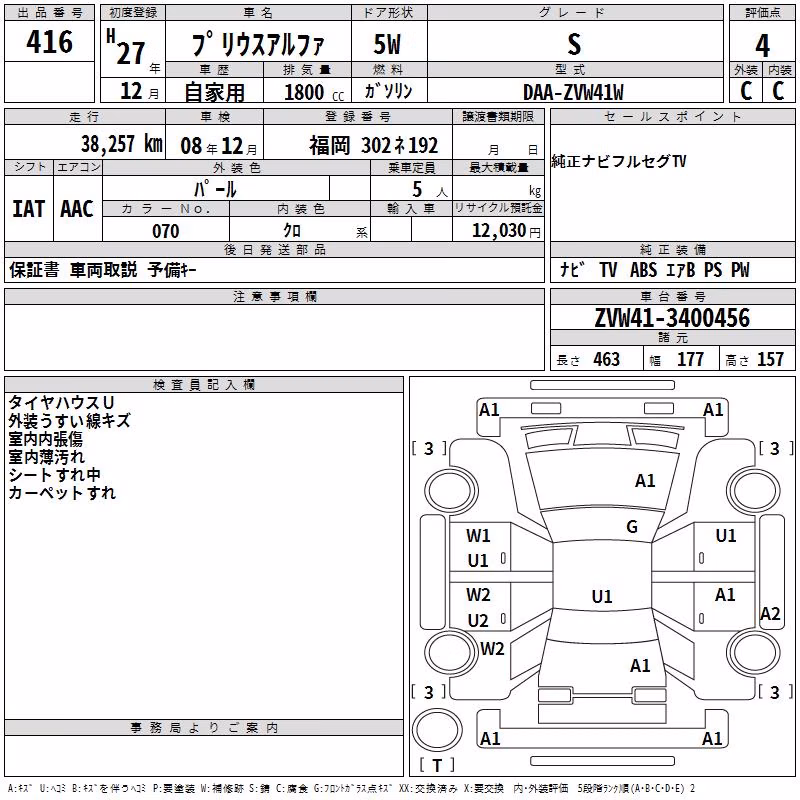 TOYOTA PRIUS ALPHA
