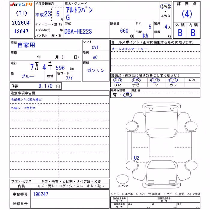 SUZUKI ALTO LAPIN