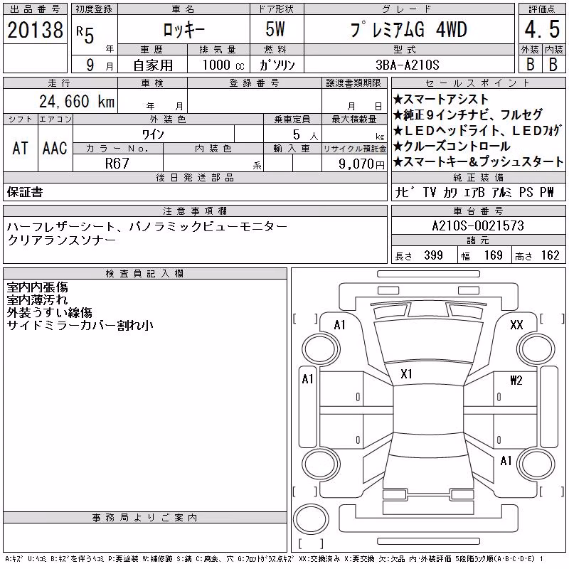 DAIHATSU ROCKY