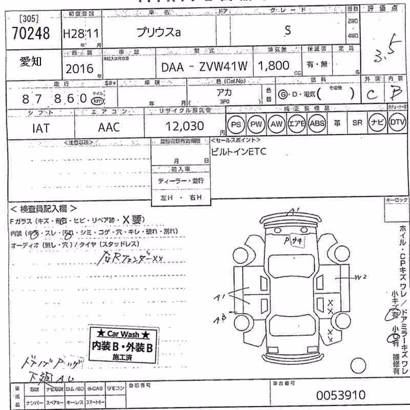 TOYOTA PRIUS ALPHA