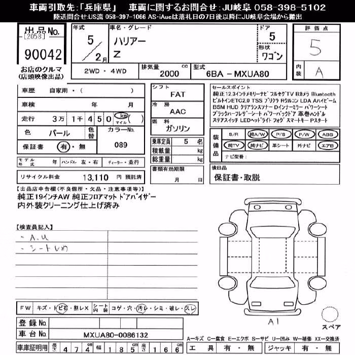 TOYOTA HARRIER