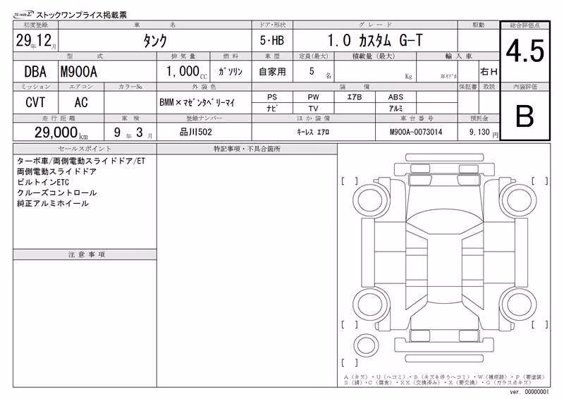 TOYOTA TANK