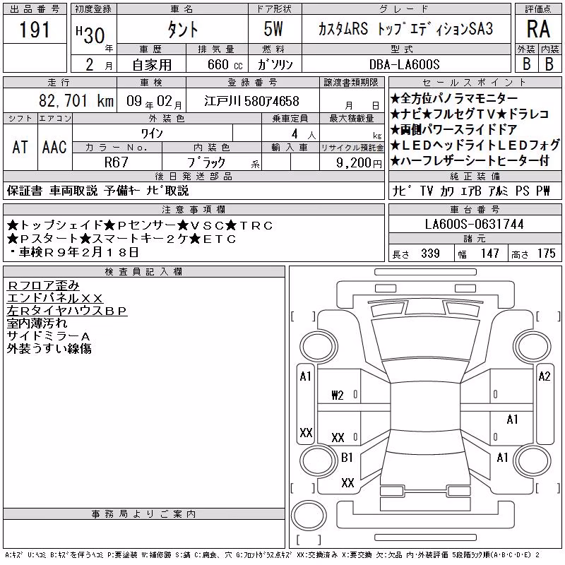 DAIHATSU TANTO