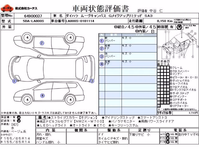 DAIHATSU MOVE CANBUS