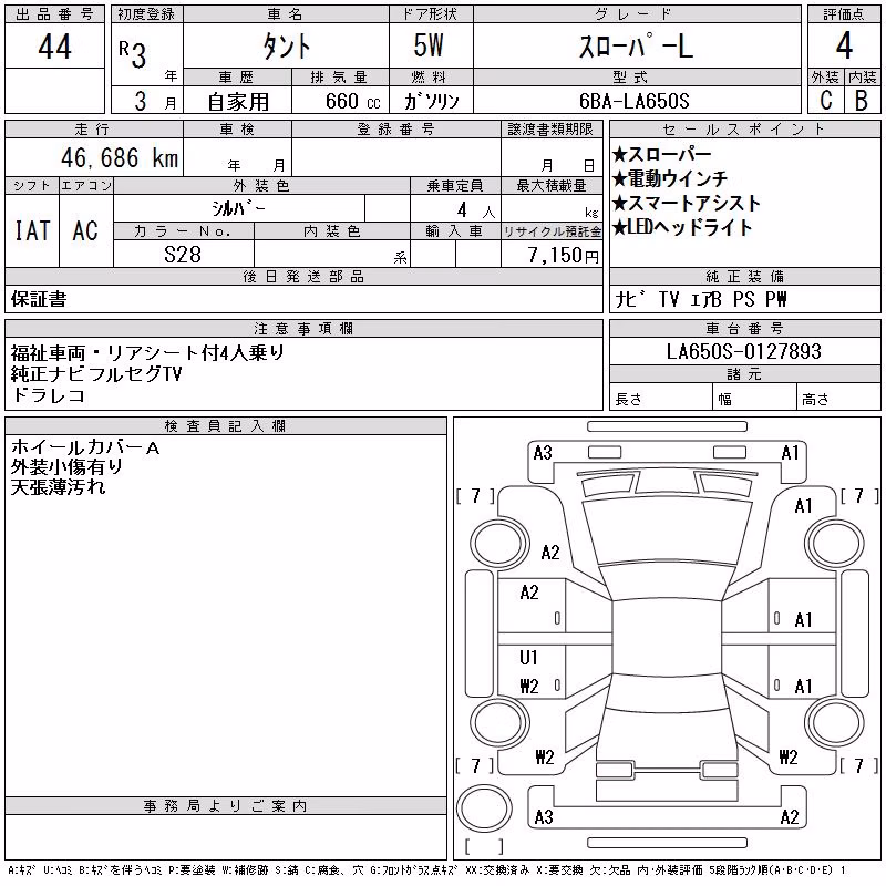 DAIHATSU TANTO