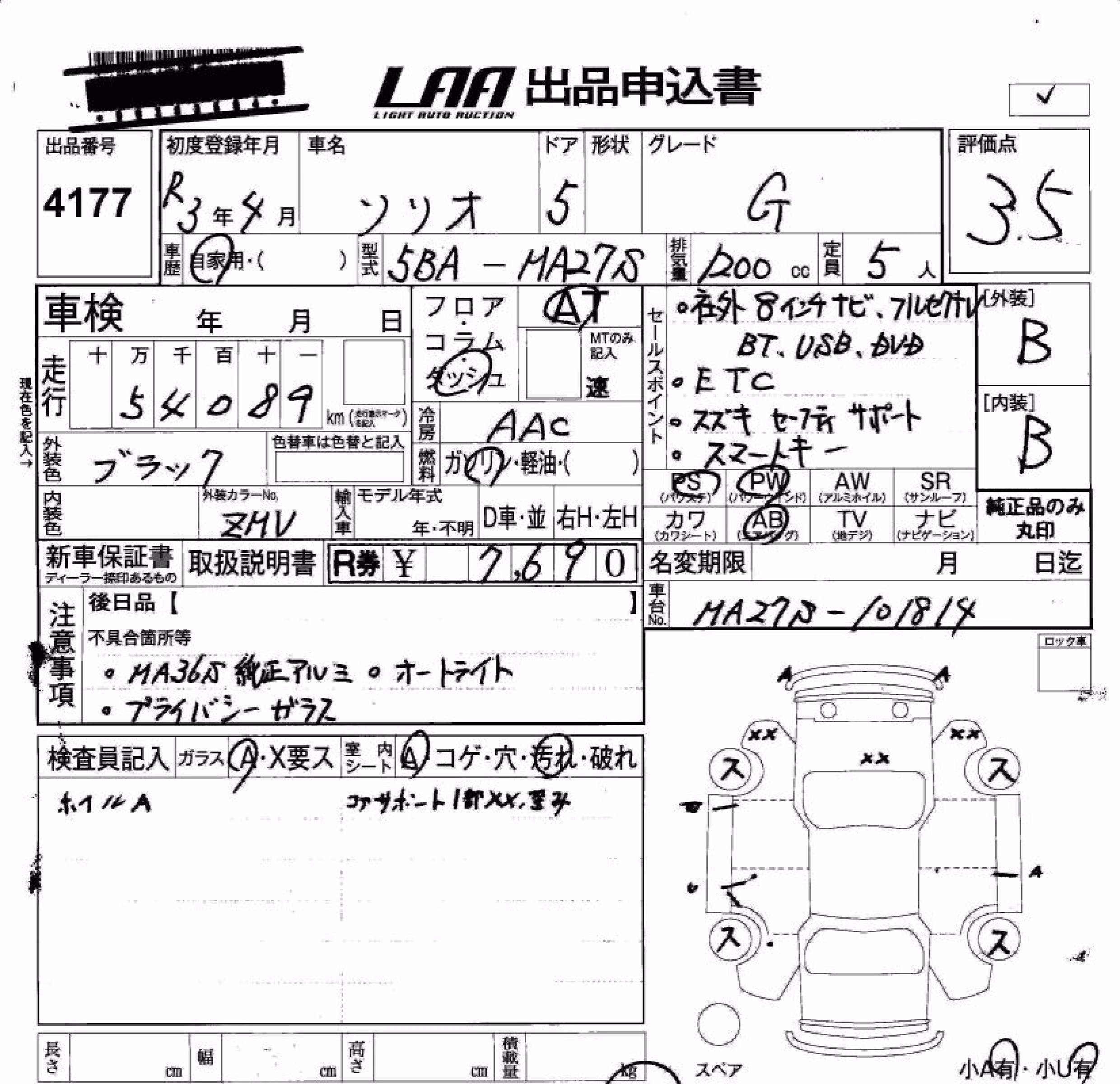 SUZUKI SOLIO