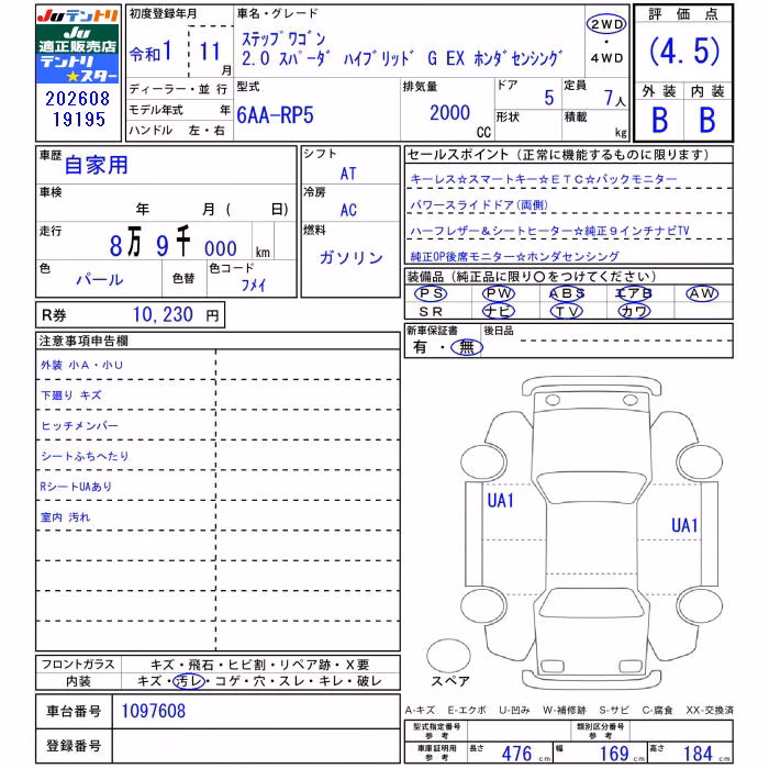 HONDA STEPWGN