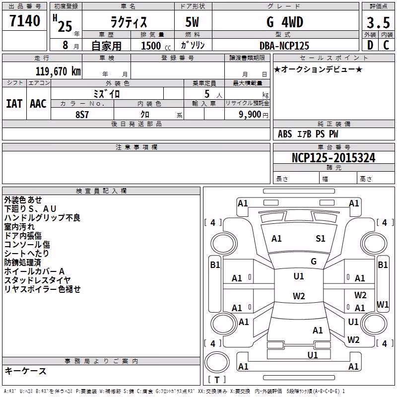 TOYOTA RACTIS