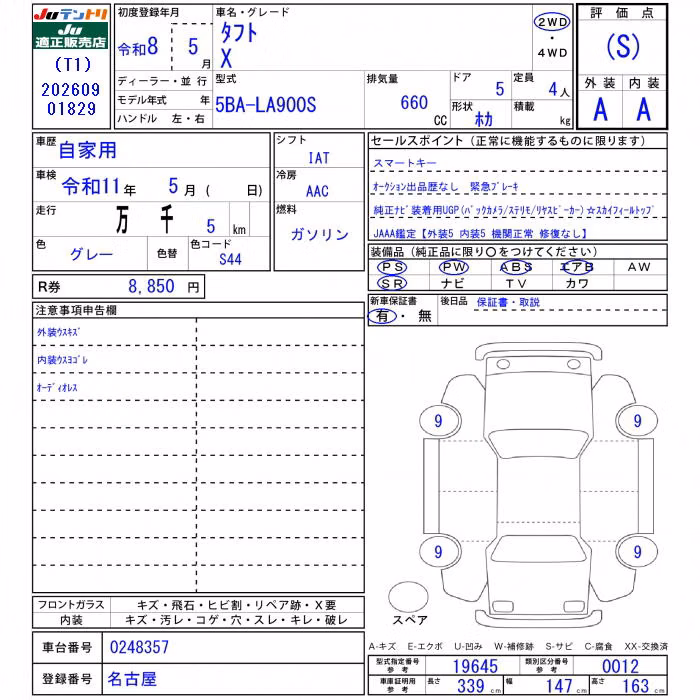 DAIHATSU TAFT