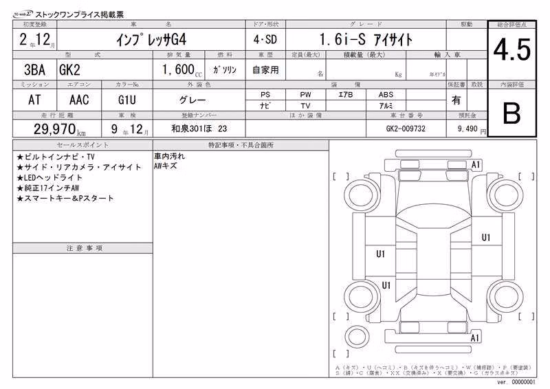 SUBARU IMPREZA