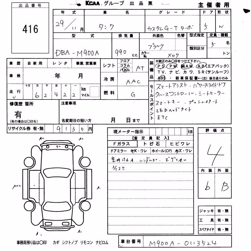 TOYOTA TANK