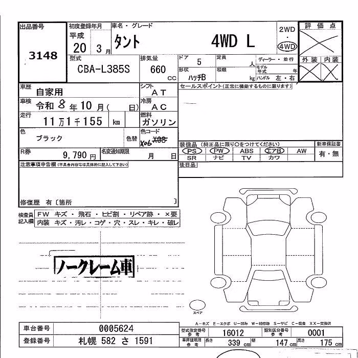 DAIHATSU TANTO