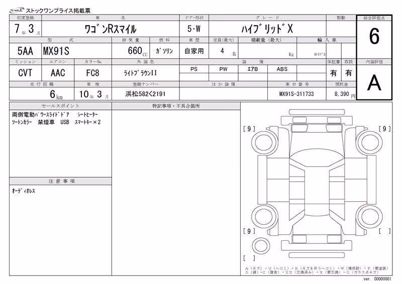 SUZUKI WAGON R SMILE