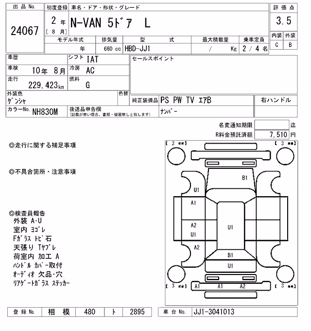 HONDA N-VAN