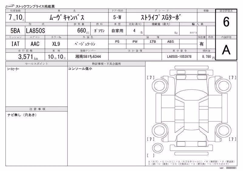 DAIHATSU MOVE CANBUS